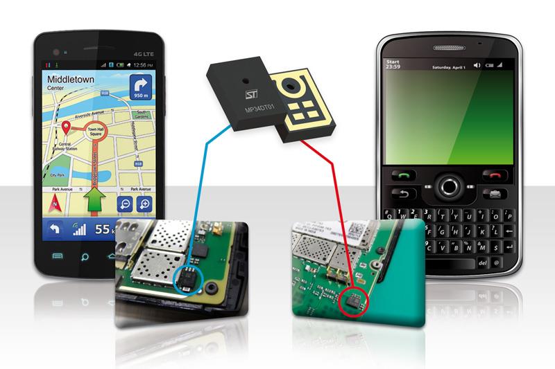 STMicroelectronics MEMS Audio Analog & Digital Sensor Microphones